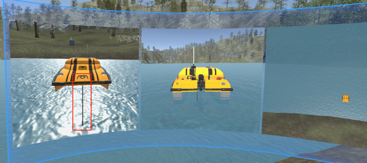 環(huán)境檢測無人船VR實訓實驗系統(tǒng)